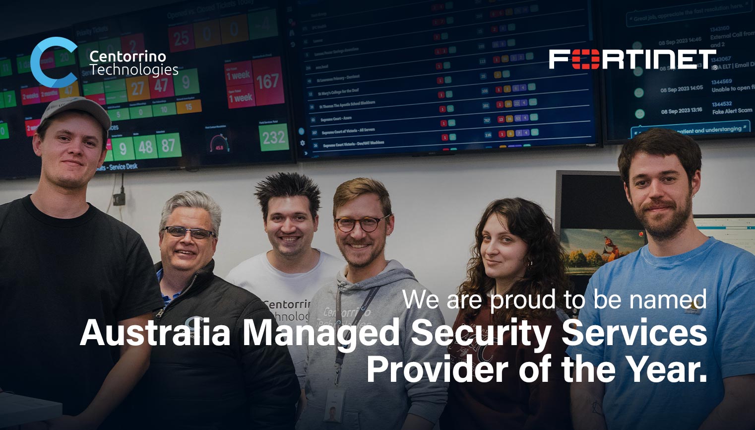 CT are proud to be named Australia Managed Security Services Provider of the Year