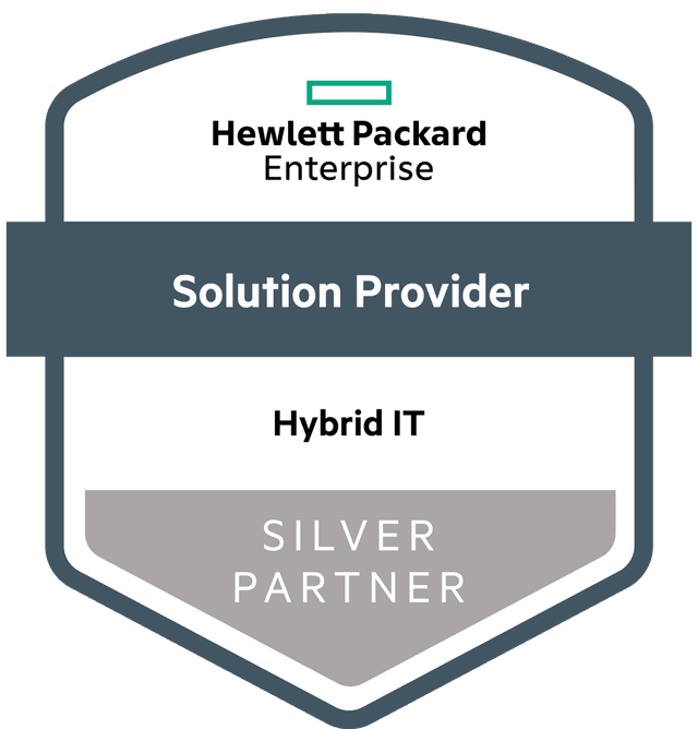 Hewlett Packard Enterprise - Solution Provider - Hybrid IT - Silver Partner
