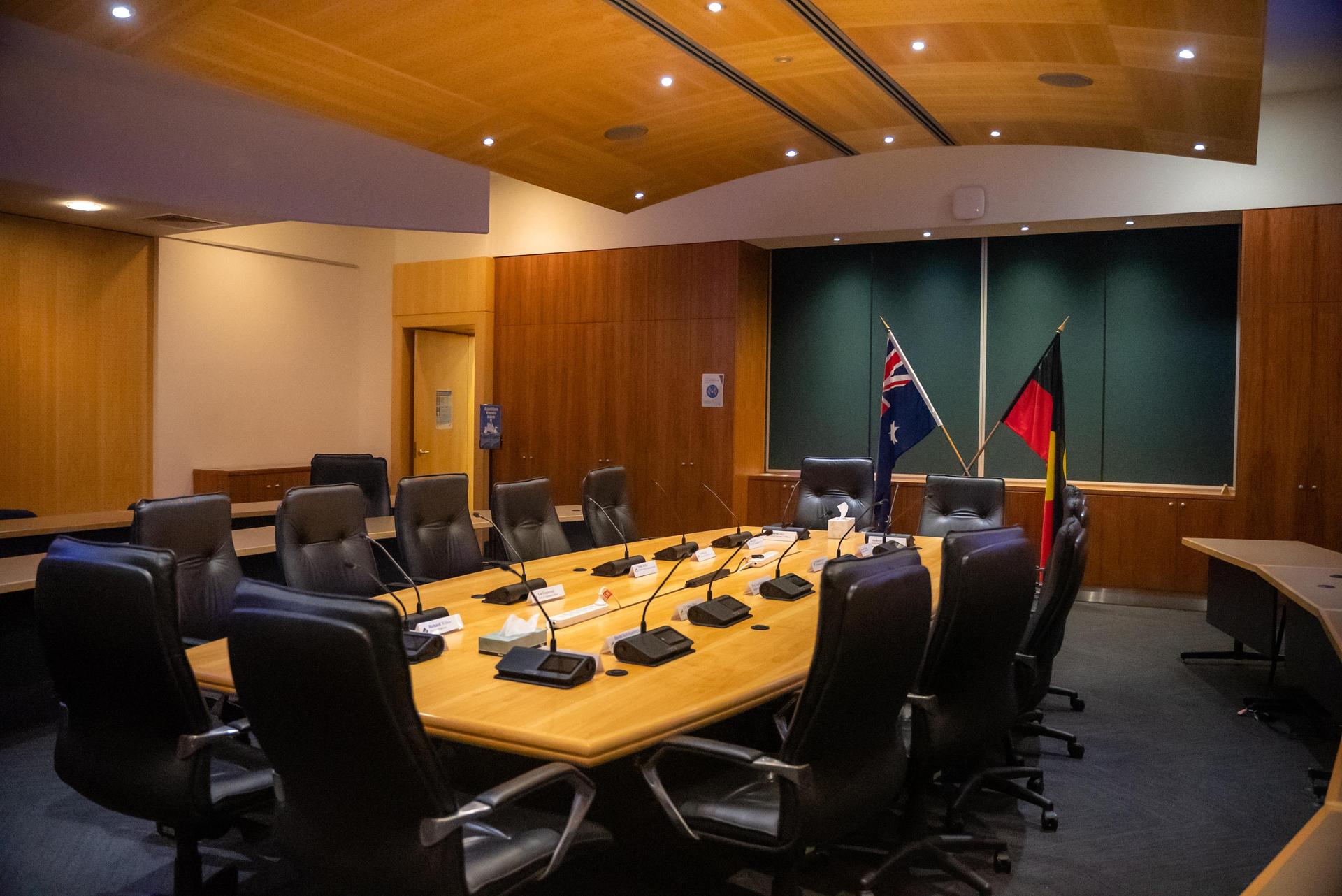 Council meeting room